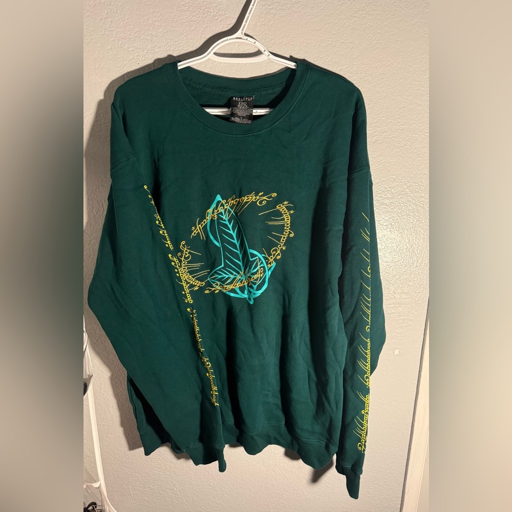 Lord of the Rings Green Sweatshirt